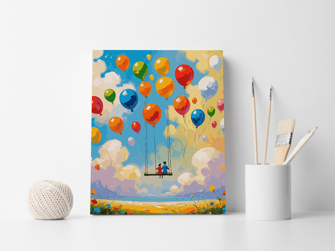 Set Pictură pe numere – Love Is In The Air 6450