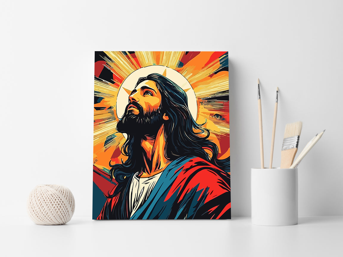 Set Pictură pe numere – Isus Hristos 6271