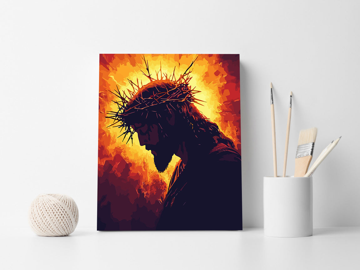 Set Pictură pe numere – Sacrificiul Divin 6288