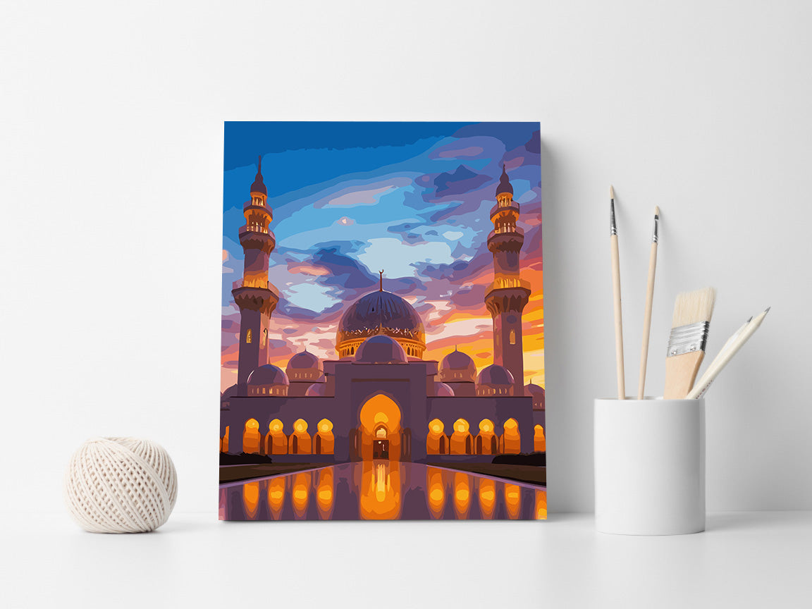 Set Pictură pe numere – Marea Moschee Sheikh Zayed 6310