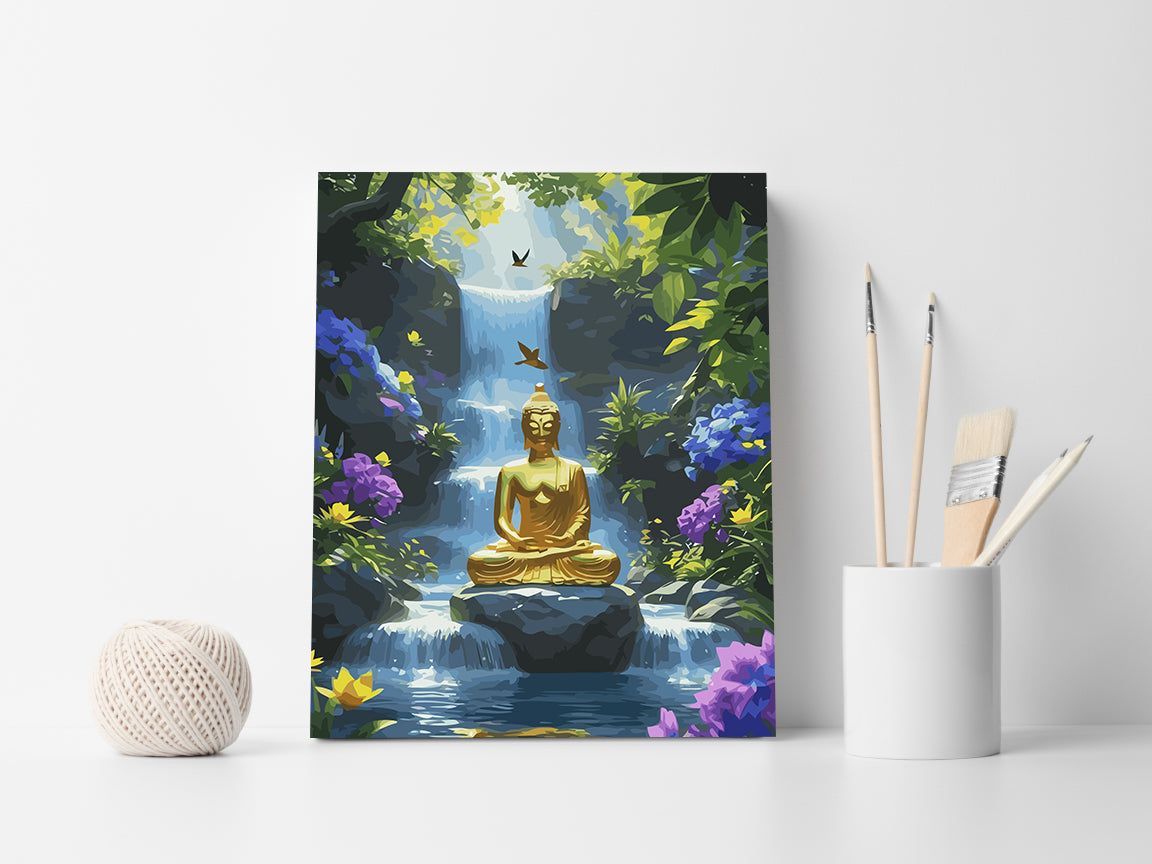Set Pictură pe numere – Buddha În Meditație 6334