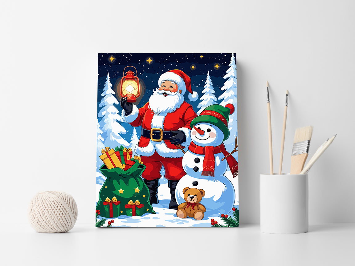 Set Pictură pe numere – Sărbători De Iarna 6190