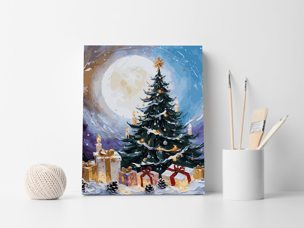 Set Pictură pe numere – Brad De Crăciun 6153