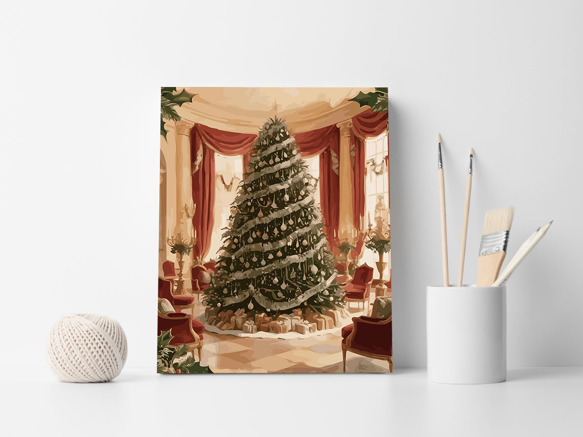 Set Pictură pe numere – Brad De Crăciun 6178