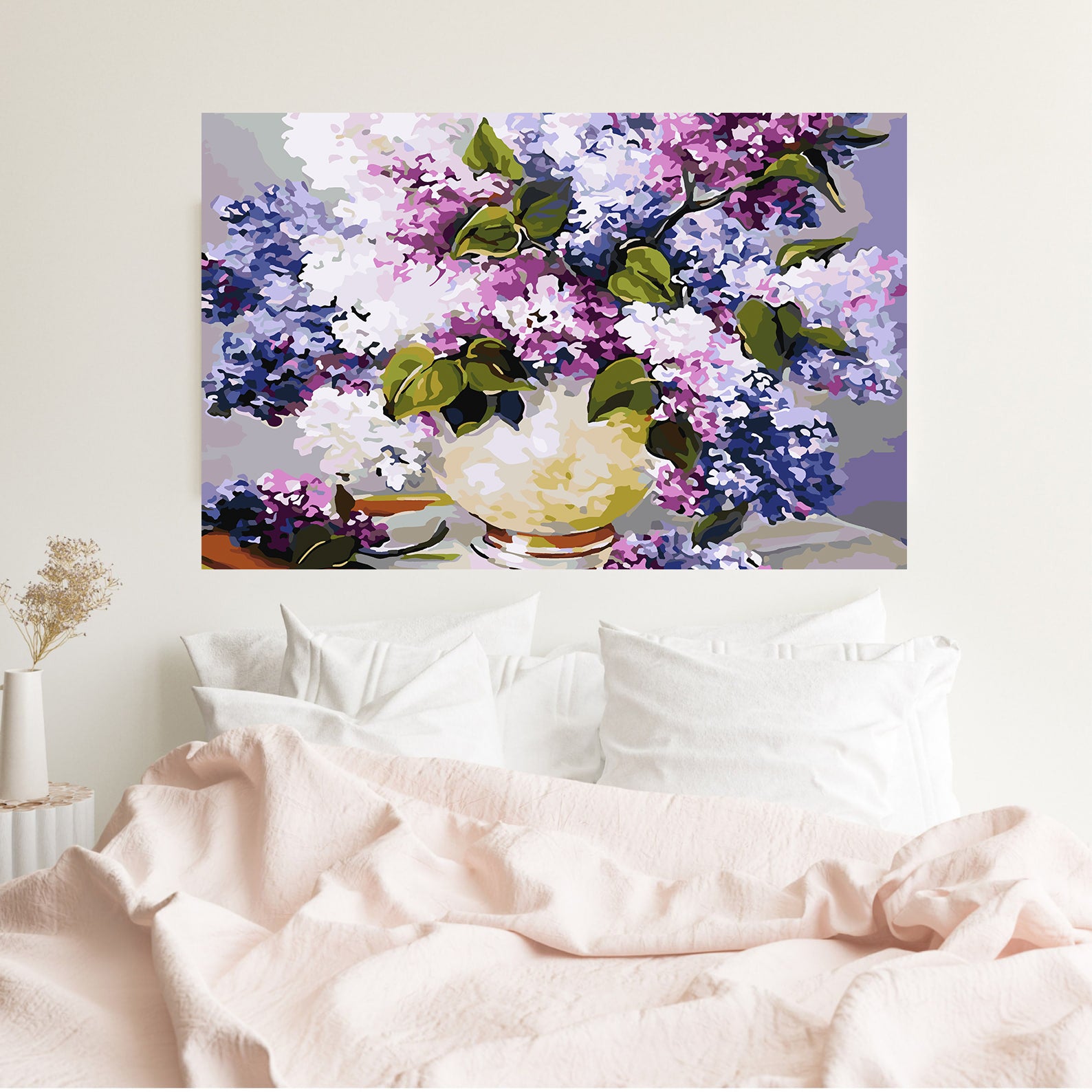 Peinture par numéros - Fleurs dans un vase 4215