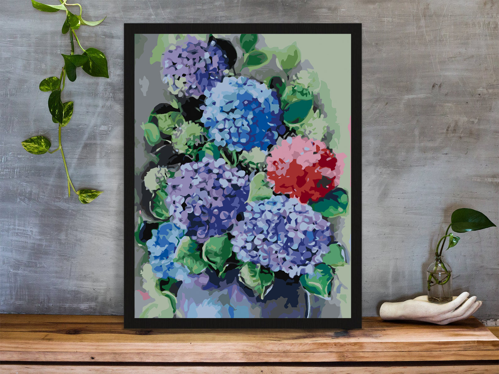Peinture par numéros - Fleurs 4427