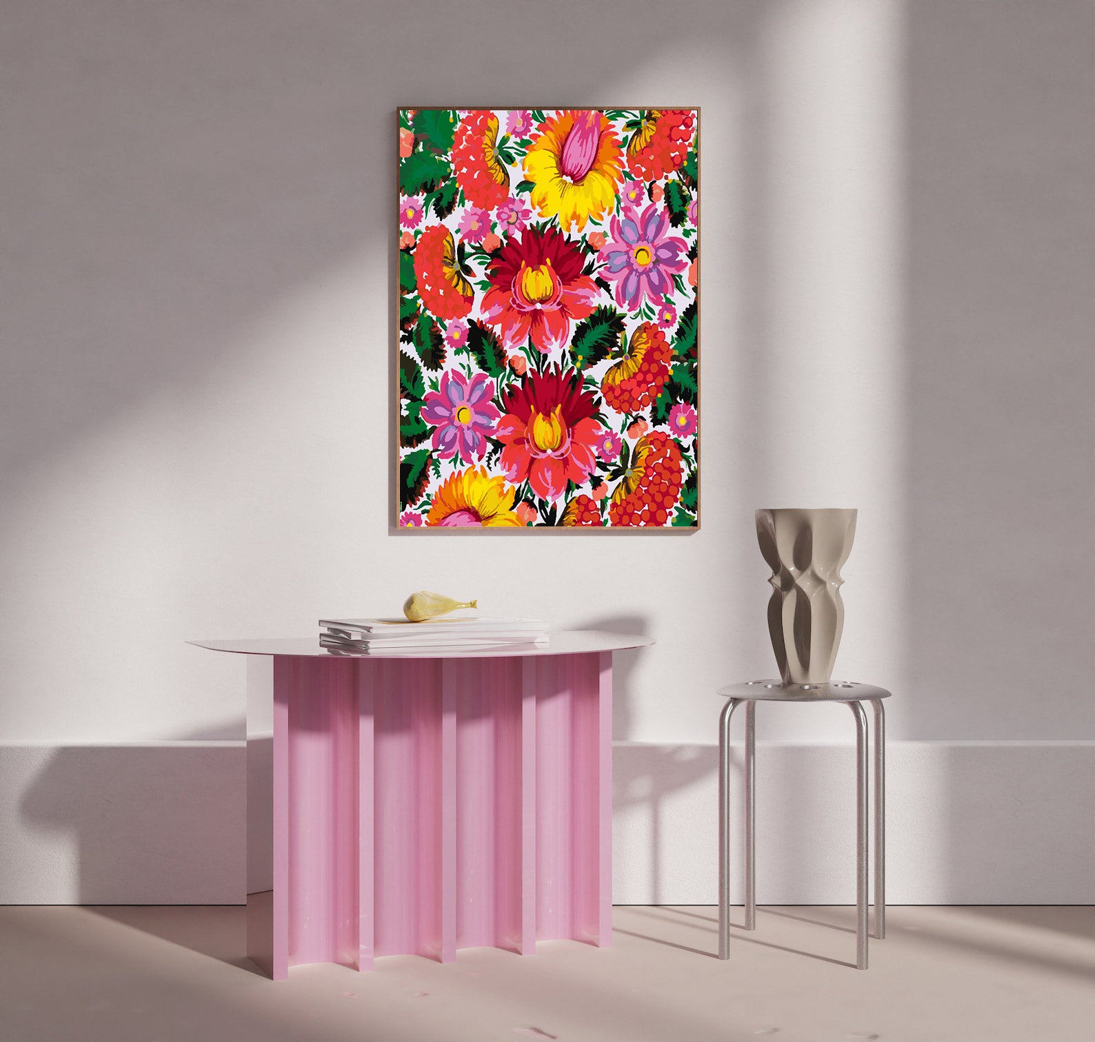 Peinture par numéros - Fleurs multicolores 4438