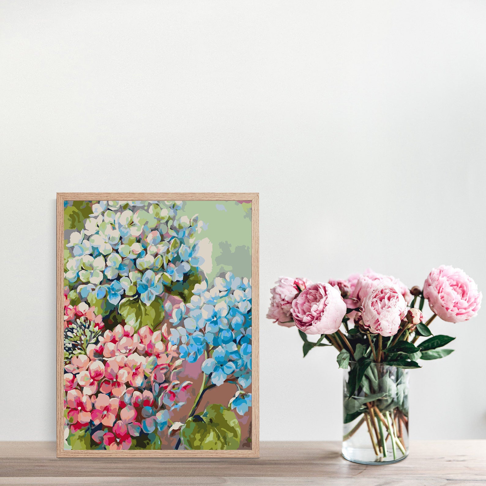 Peinture par numéros - Fleurs 4462