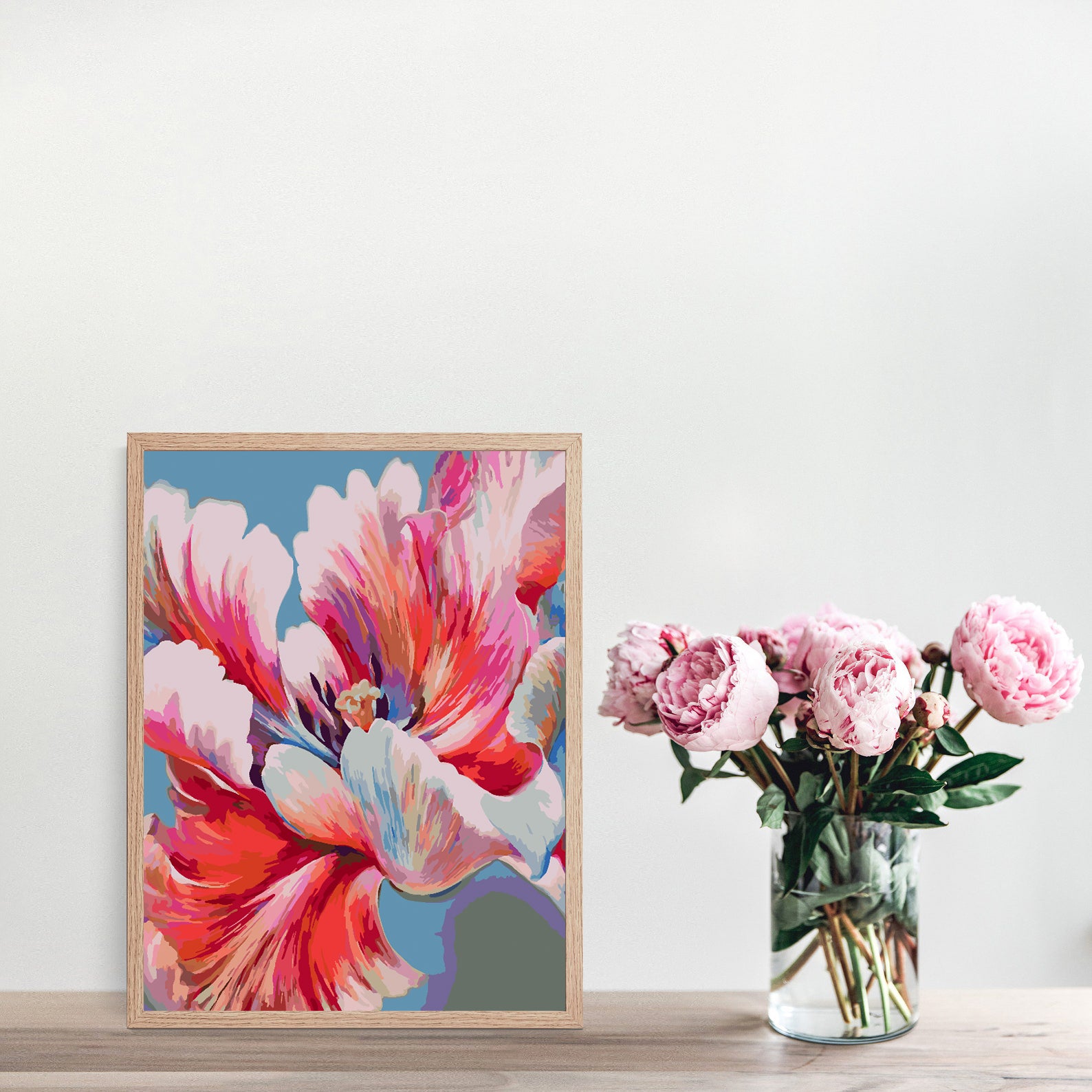 Peinture par numéros - Fleurs 4464
