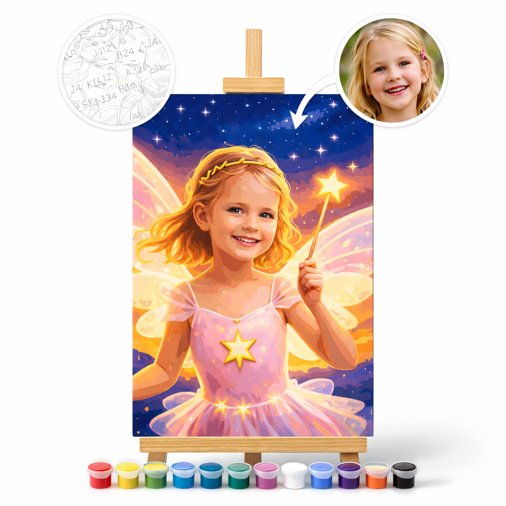Pictura Personalizata pe Numere – Zana Magica