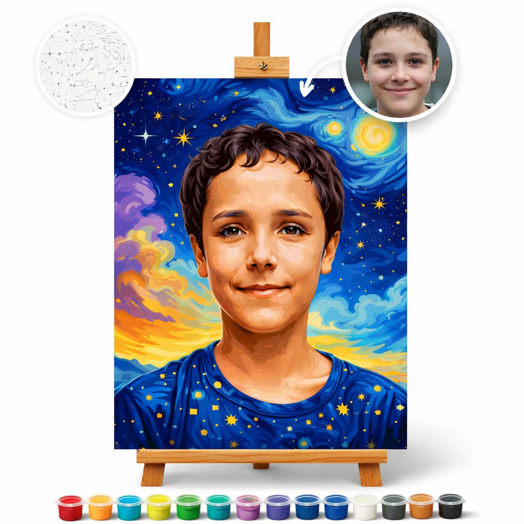 Pictura Personalizata pe Numere – Visul Noptii