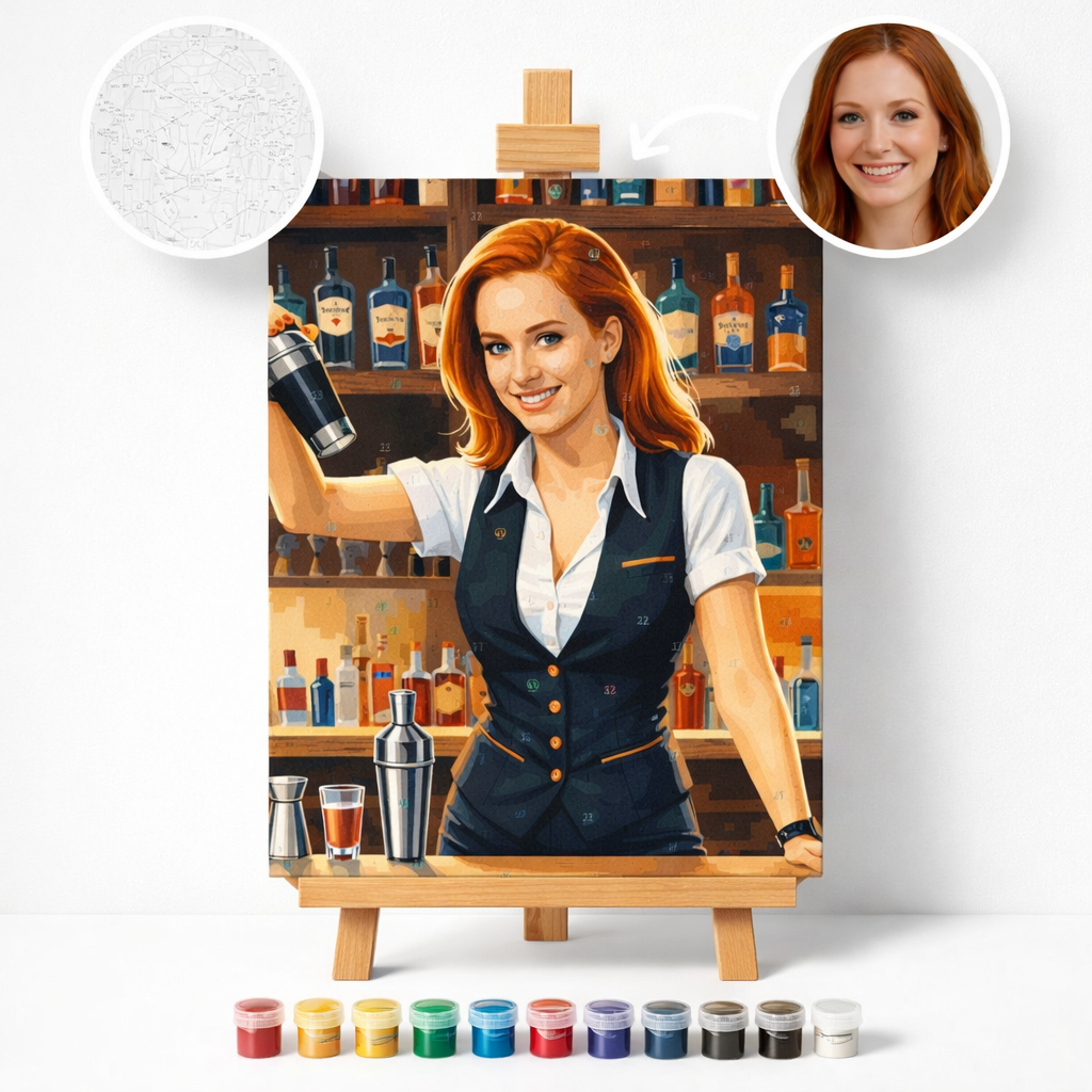 Pictura Personalizata pe Numere – Bar Vibes