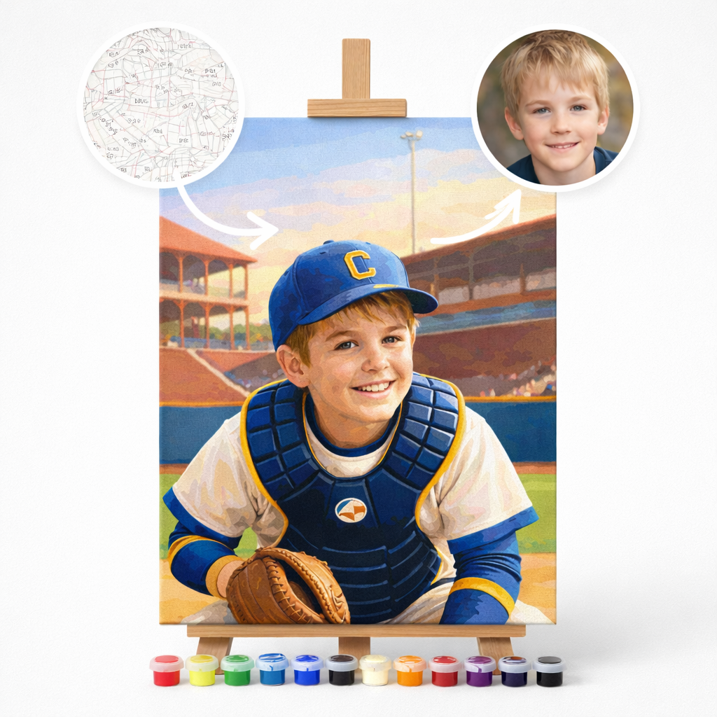 Pictura Personalizata pe Numere – Vis de Champion