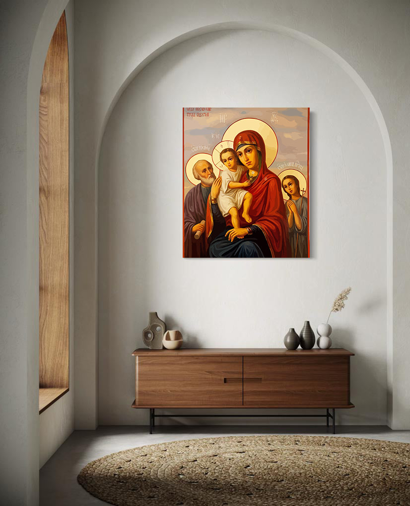 Set Pictură pe numere – Sfânta Maria Și Isus Hristos 6014