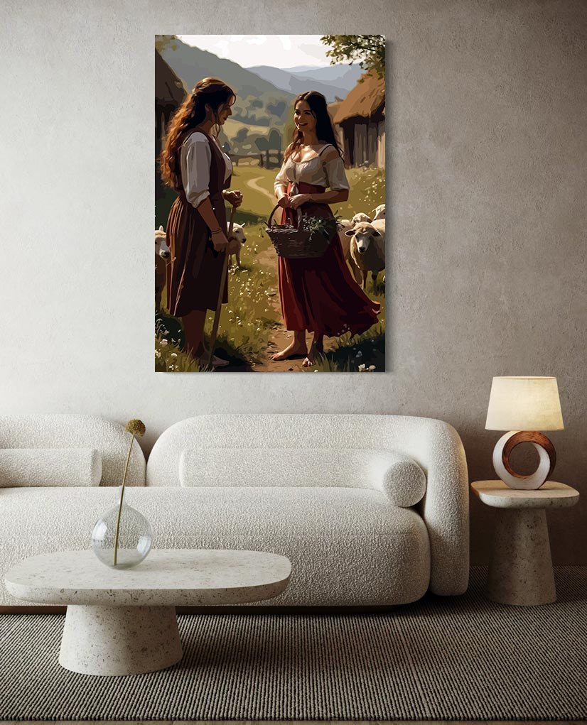 Set Pictură pe numere - Ocupație la Țară