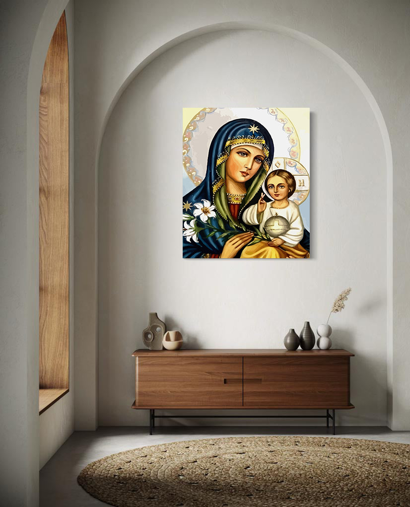 Set Pictură pe numere – Maica Domnului 6032