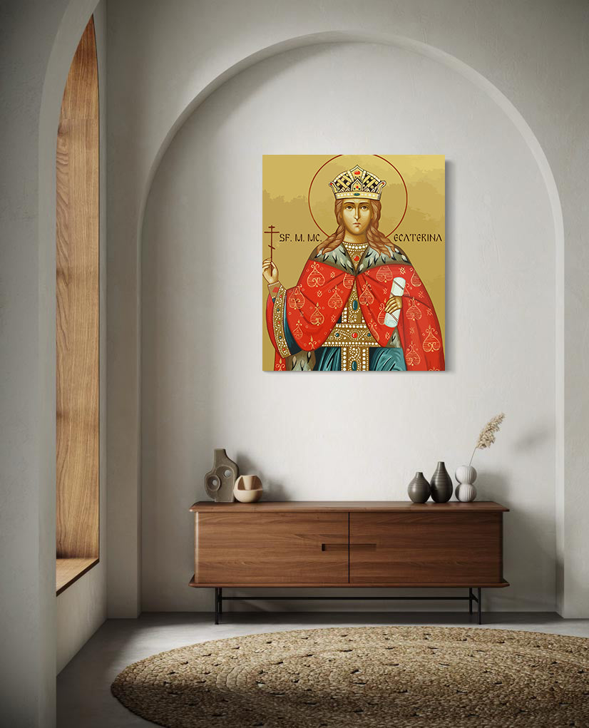 Set Pictură pe numere – Sfânta Ecaterina 6036