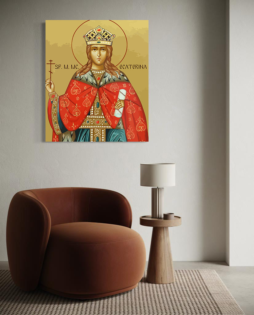 Set Pictură pe numere – Sfânta Ecaterina 6036