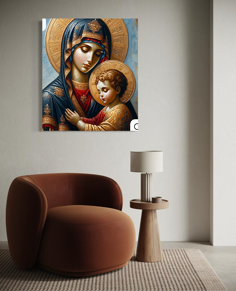 Set Pictură pe numere – Maica Domnului 6049