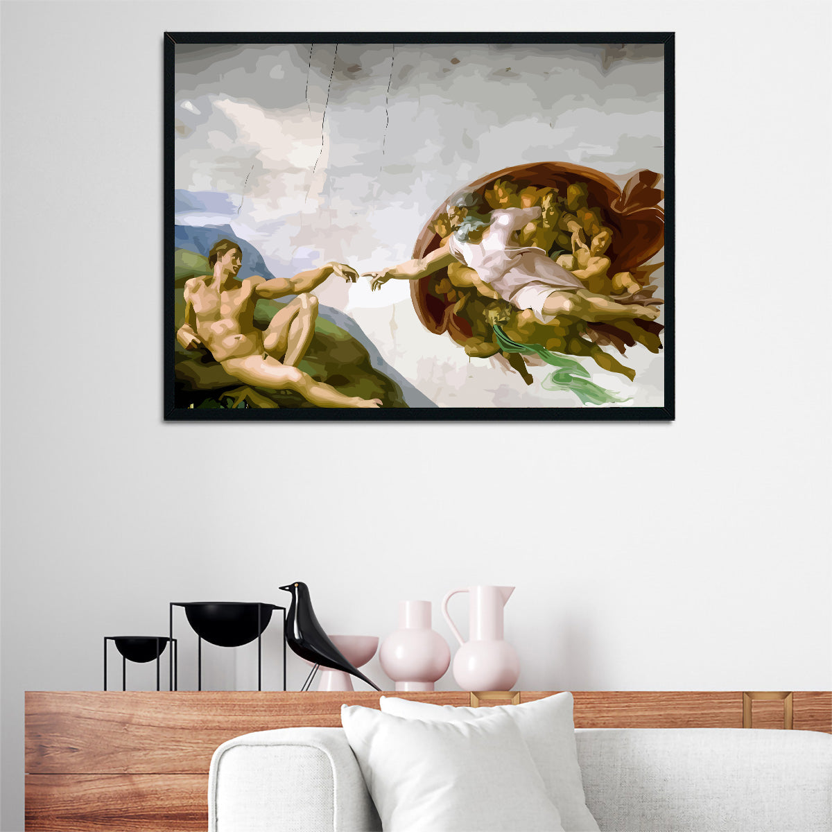 Set Pictură pe numere – Crearea Lui Adam 6052