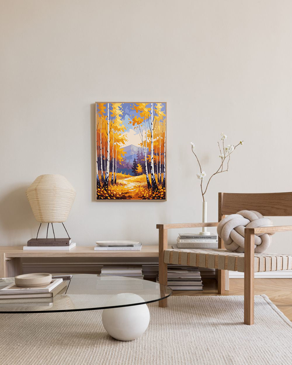 Set Pictură pe numere – Peisaj de Toamnă 6062