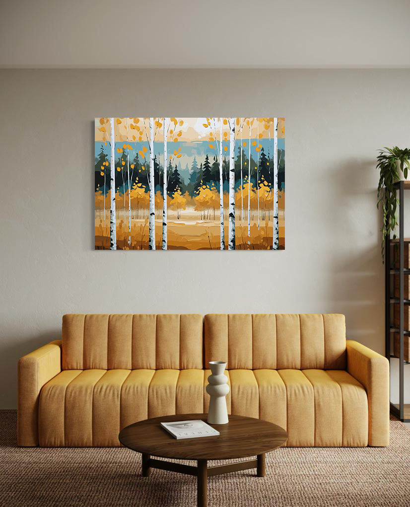 Set Pictură pe numere – Peisaj de Toamnă 6101