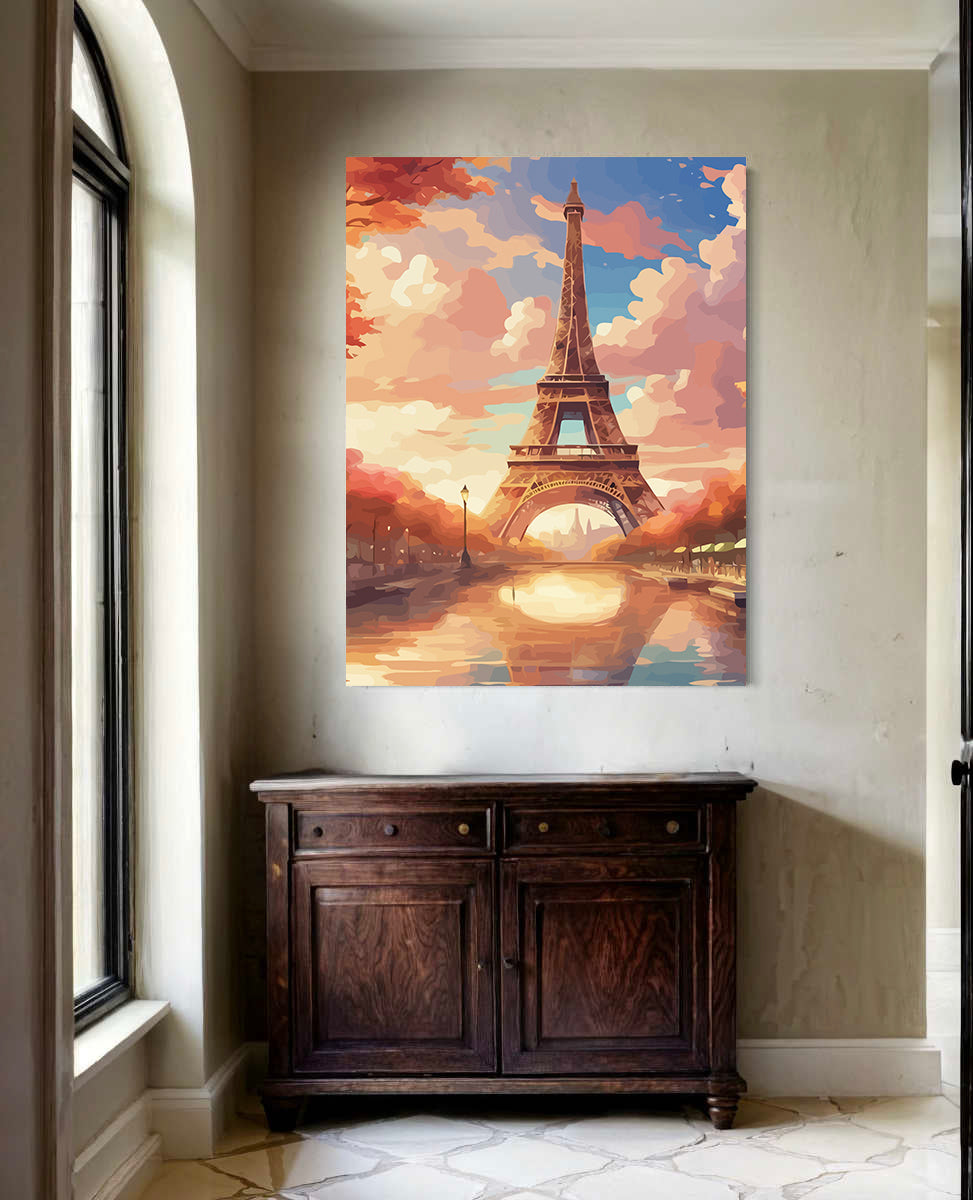 Set Pictură pe numere – Toamna în Paris 6104