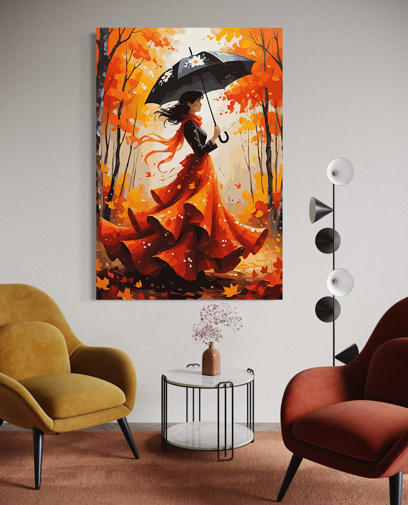 Set Pictură pe numere – Culorile Toamnei 6119