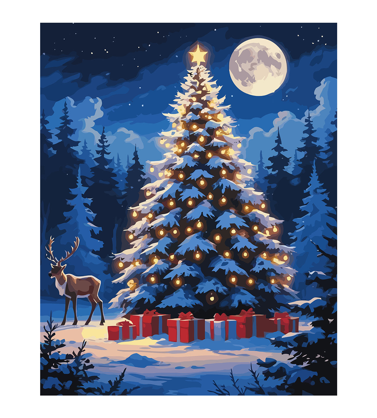 Set Pictură pe numere – Brad De Crăciun 6147