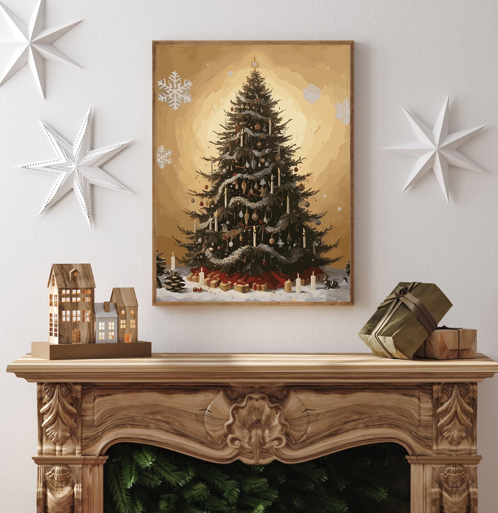 Set Pictură pe numere – Brad De Crăciun 6155