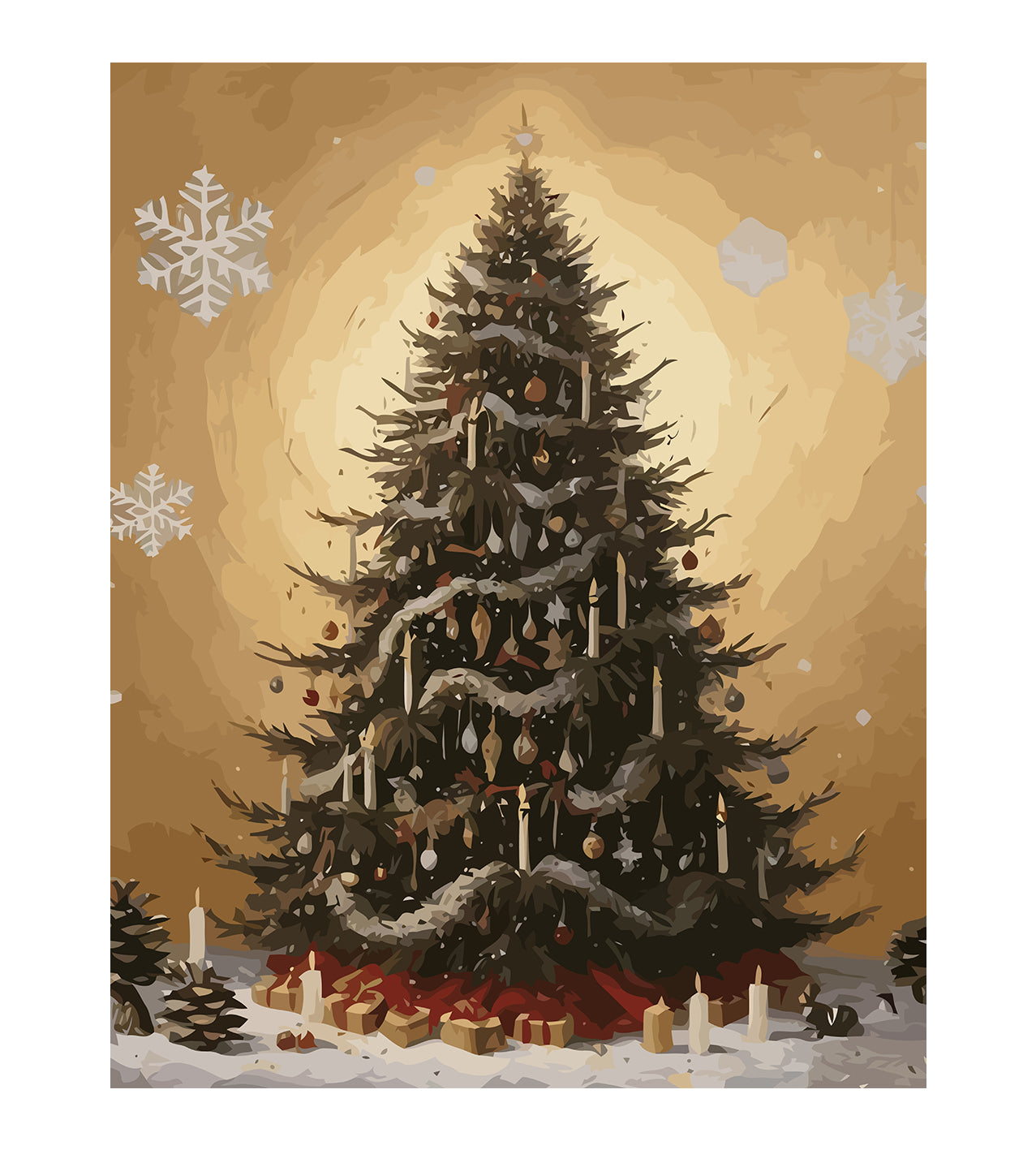 Set Pictură pe numere – Brad De Crăciun 6155