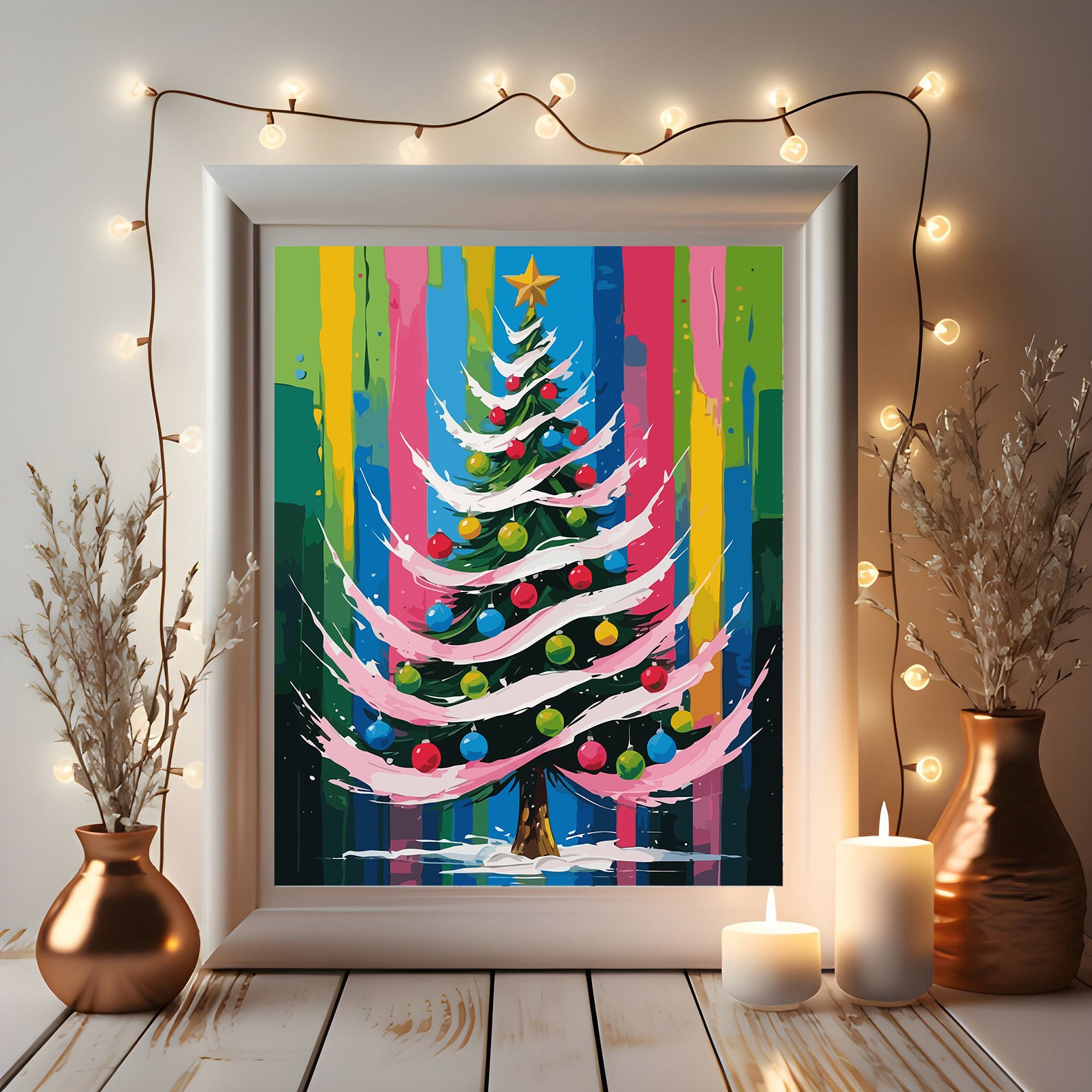 Set Pictură pe numere – Brad De Crăciun 6160