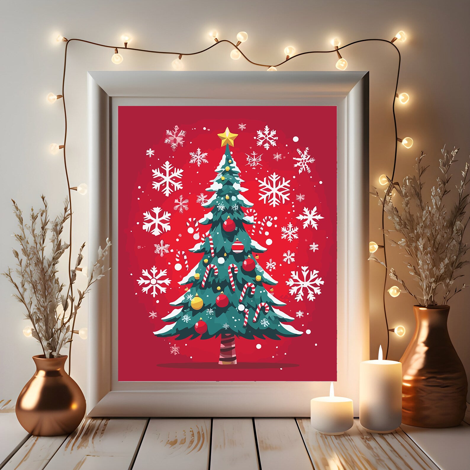 Set Pictură pe numere – Brad De Crăciun 6164