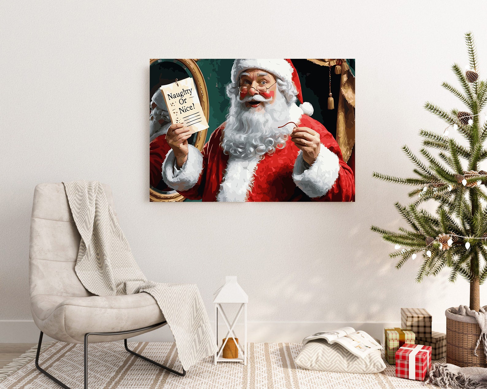 Set Pictură pe numere – Naughty Or Nice 6167