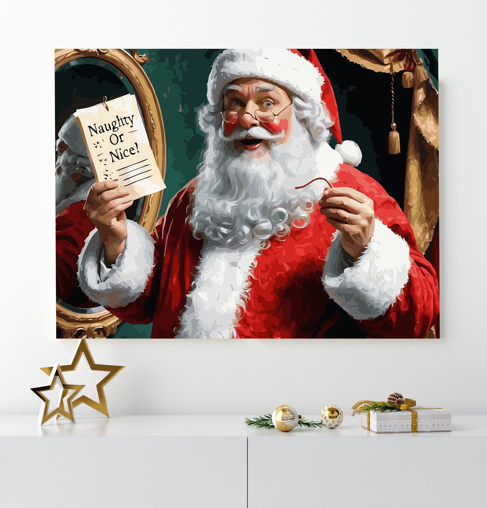 Set Pictură pe numere – Naughty Or Nice 6167