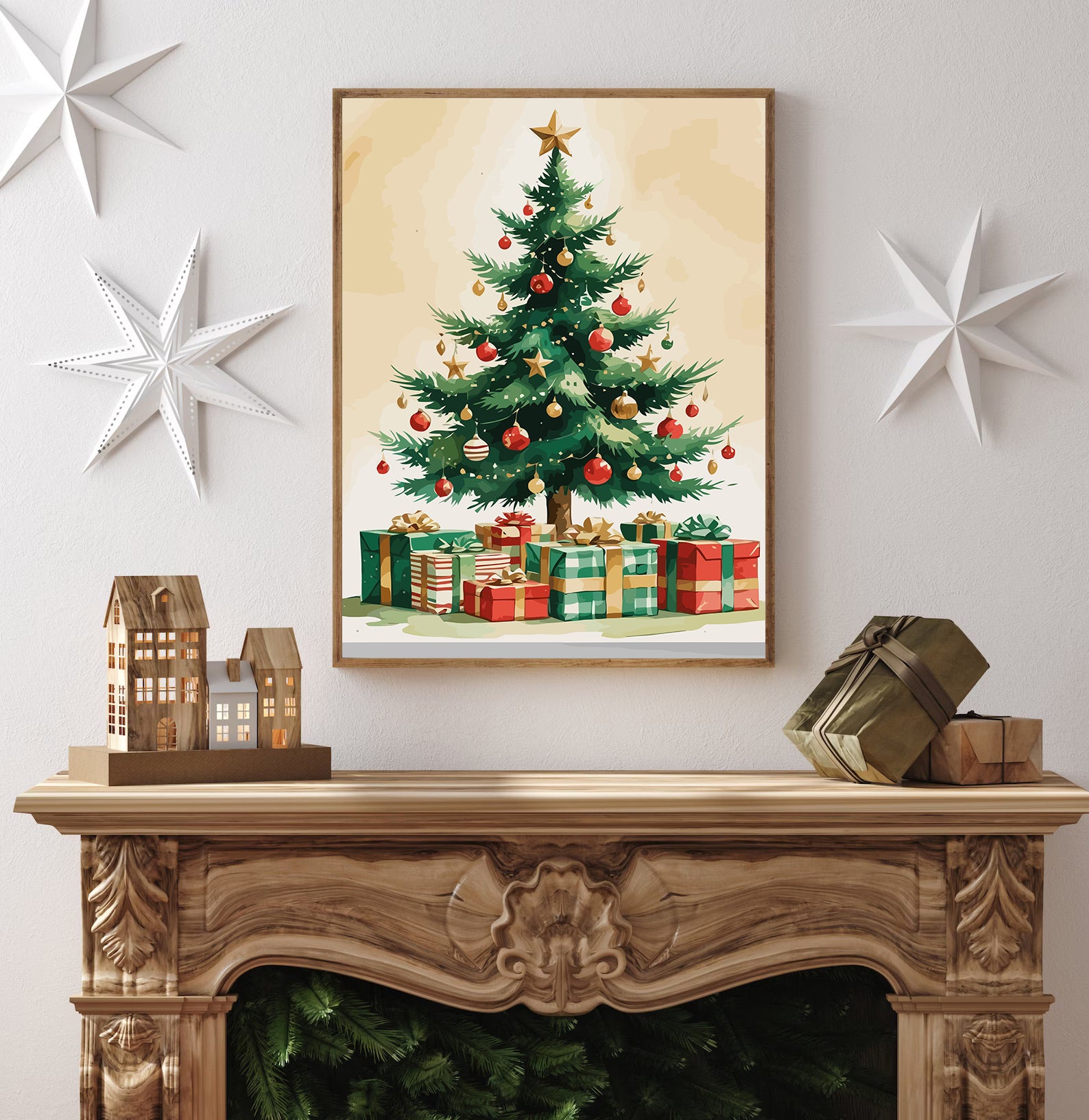 Set Pictură pe numere – Brad De Crăciun 6184