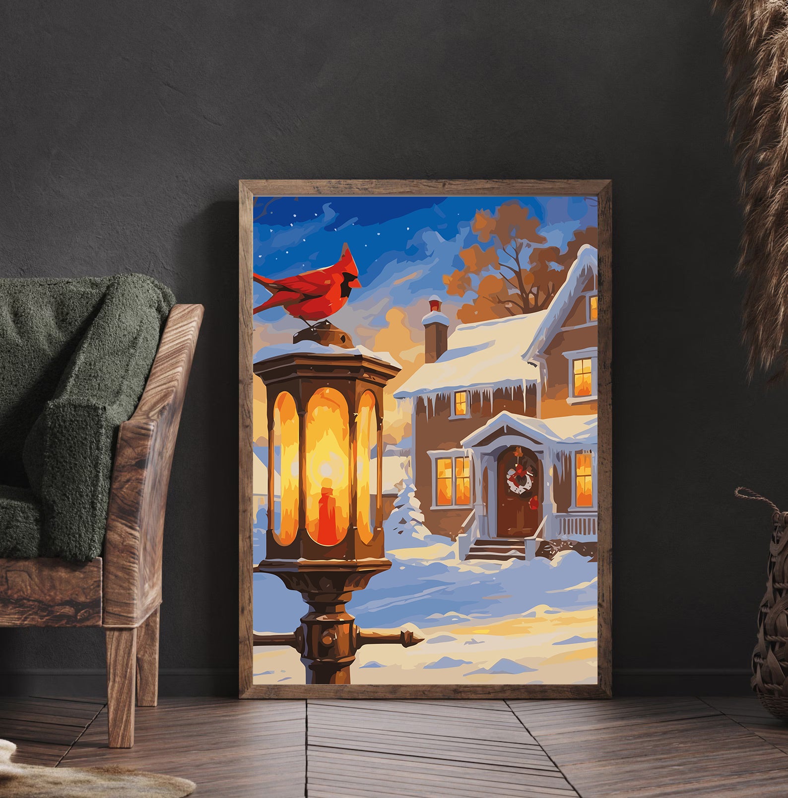 Set Pictură pe numere – Iarna În Oraș 6189