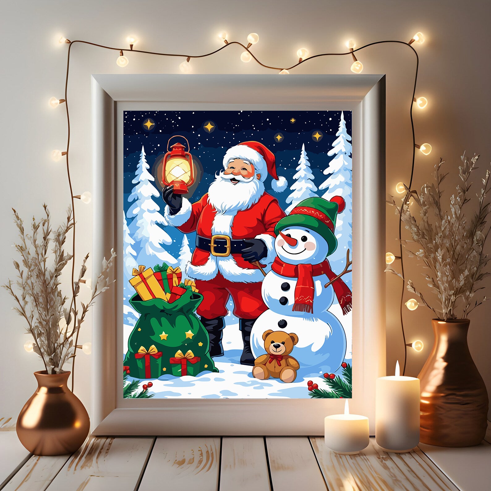 Set Pictură pe numere – Sărbători De Iarna 6190