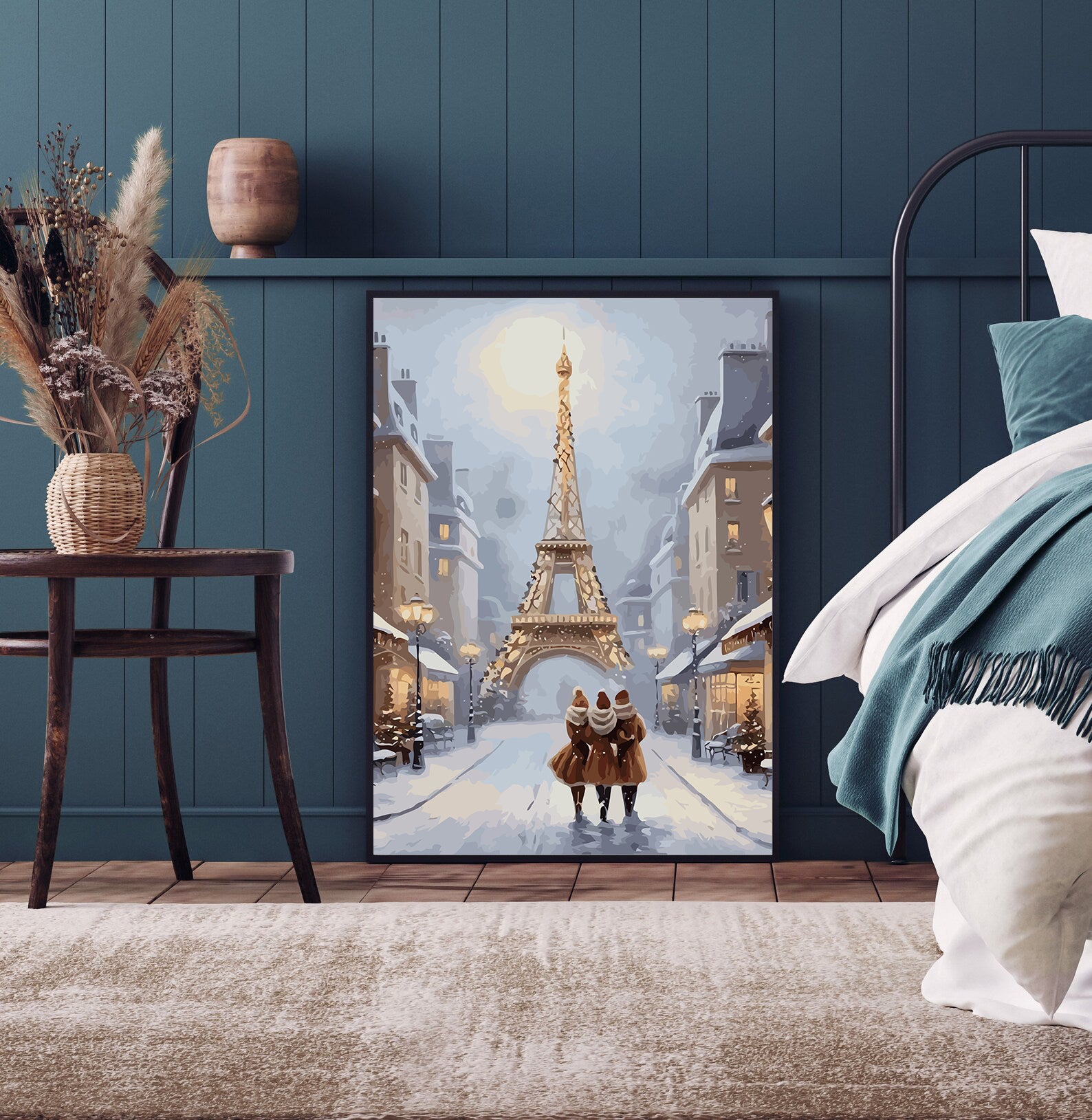 Set Pictură pe numere – Iarna În Paris 6210