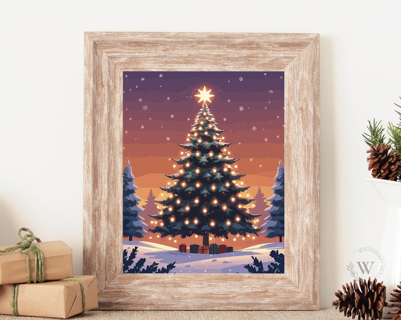 Set Pictură pe numere – Brad De Crăciun 6226