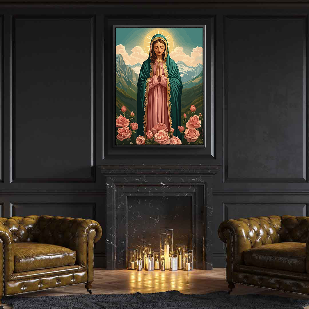 Set Pictură pe numere – Fecioara Maria 6240