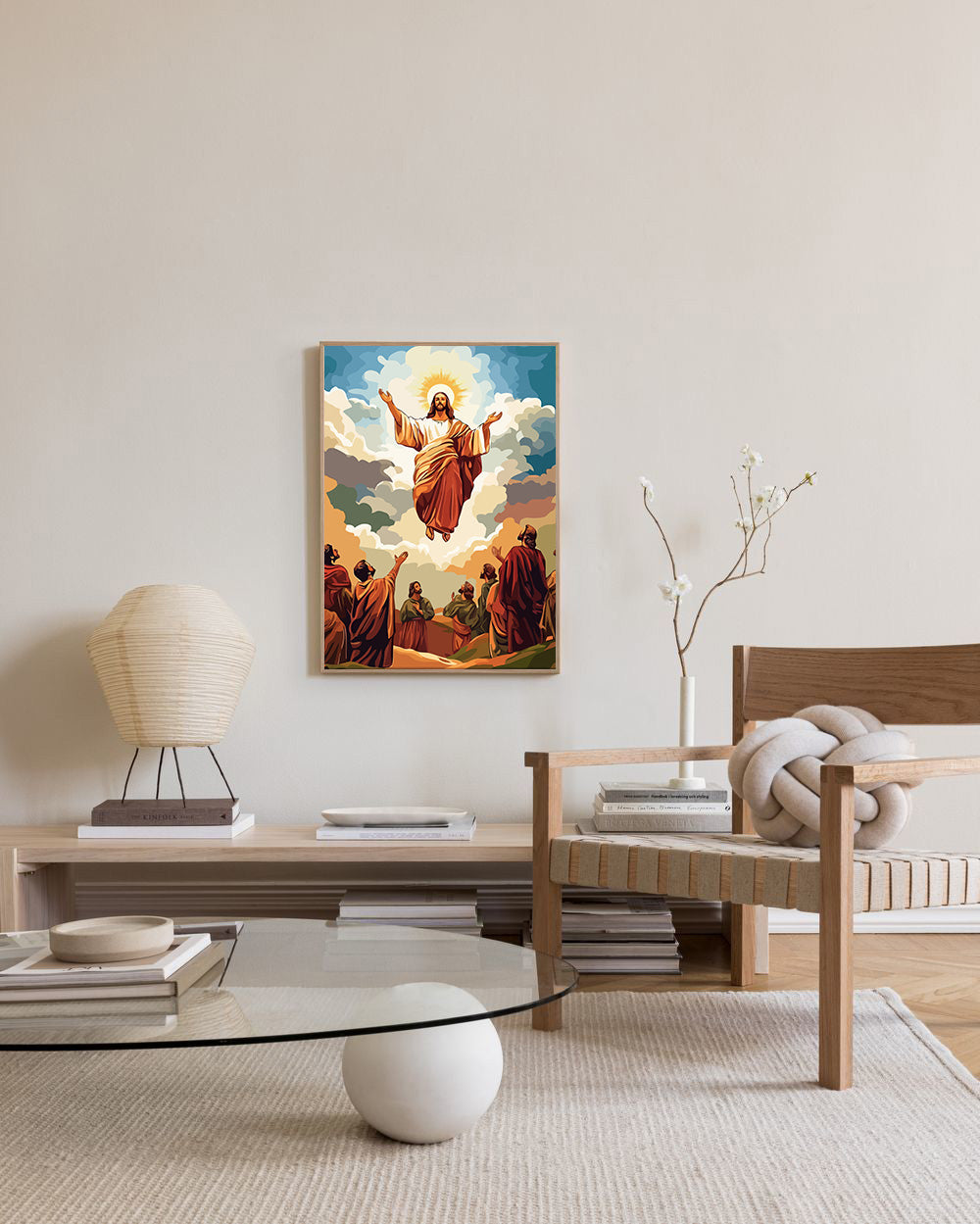 Set Pictură pe numere – Înălțarea Lui Isus Hristos 6244