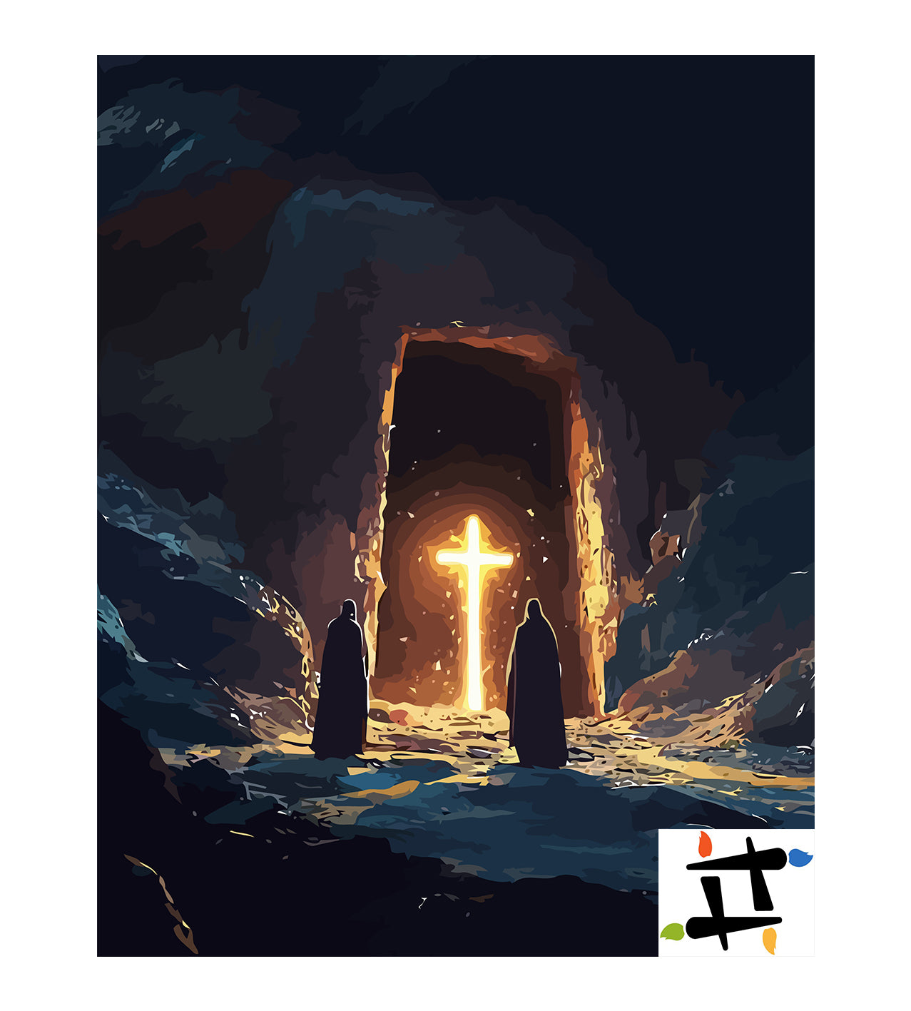 Set Pictură pe numere – Învierea Domnului 6250