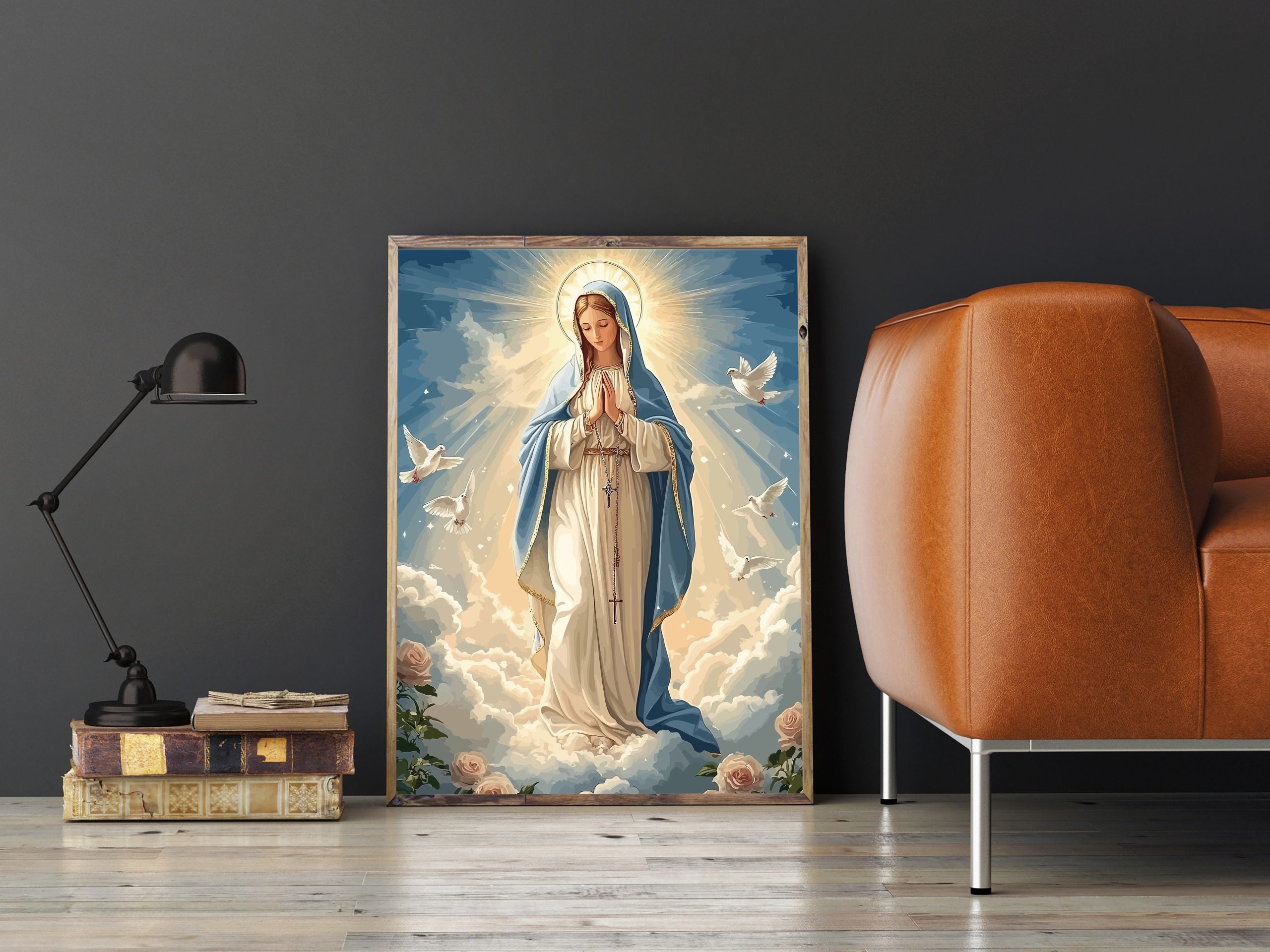 Set Pictură pe numere – Adormirea Măicii Domnului 6253