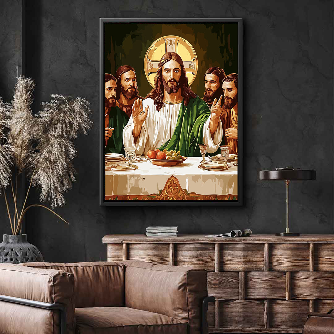 Set Pictură pe numere – Cina Domnului 6263