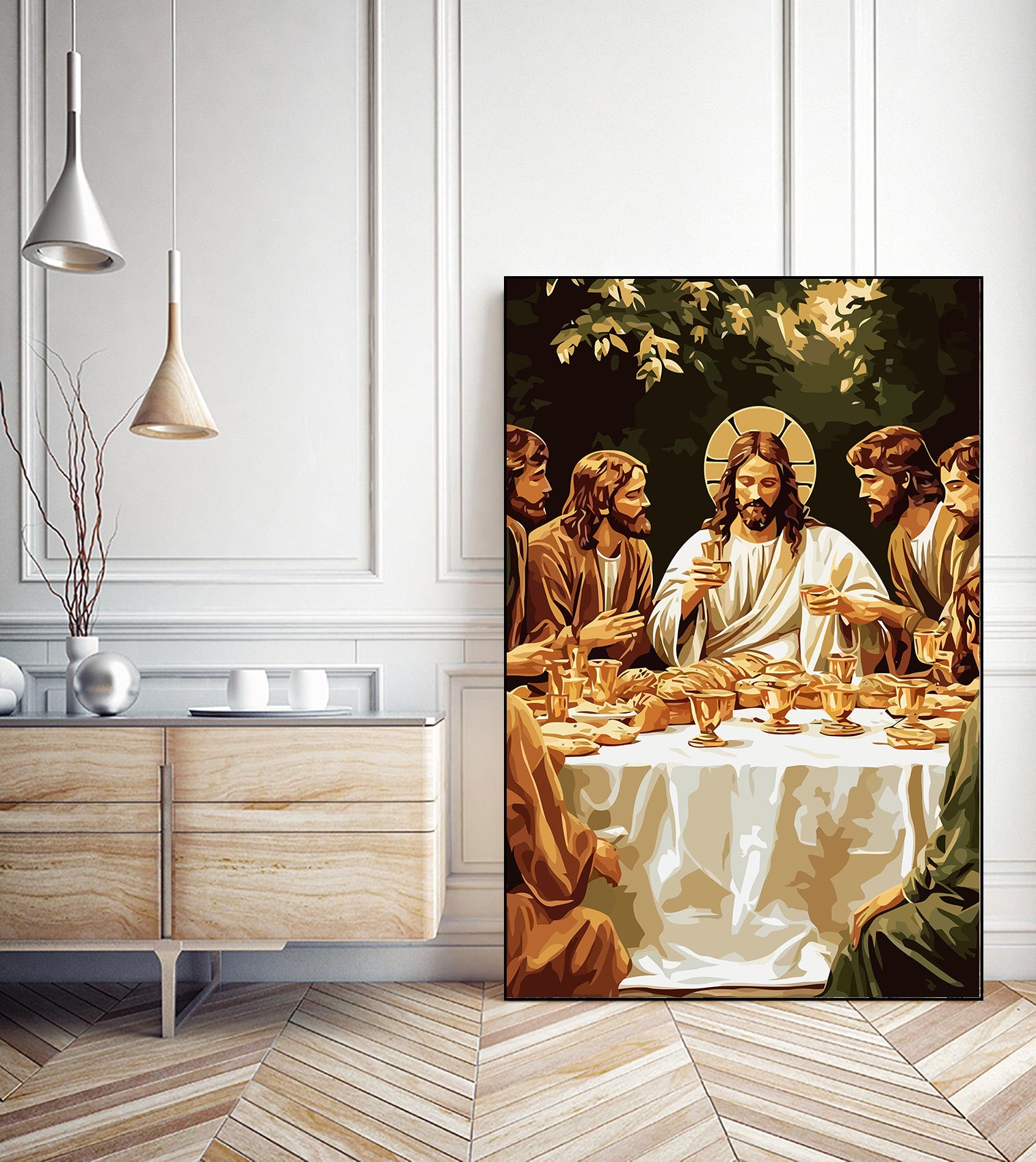 Set Pictură pe numere – Cina Domnului 6264