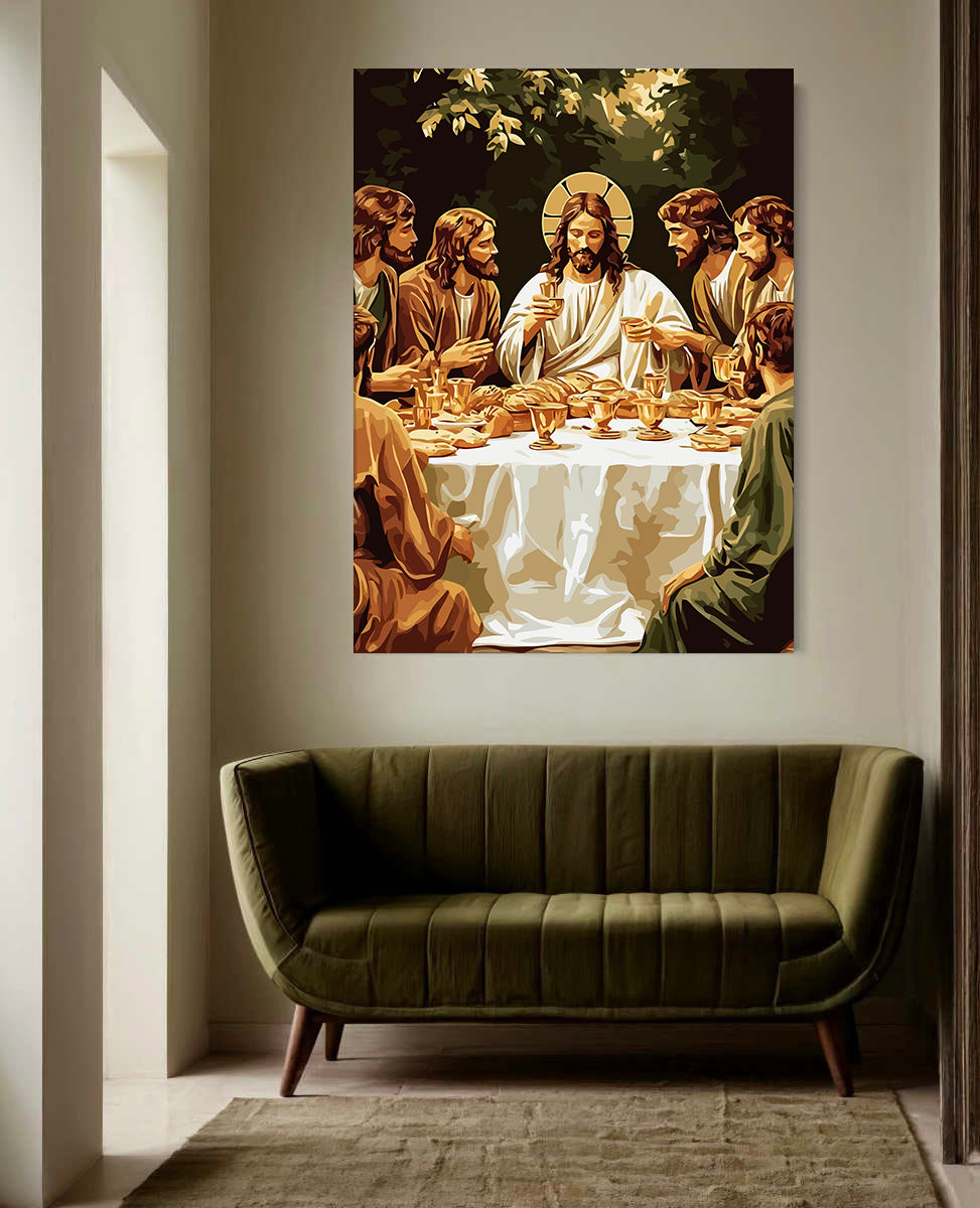 Set Pictură pe numere – Cina Domnului 6264