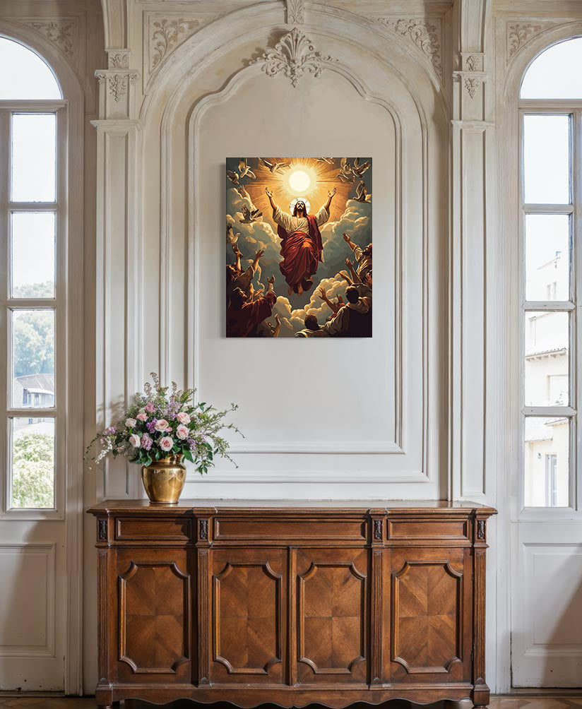 Set Pictură pe numere – Înălțarea Lui Isus Hristos 6270