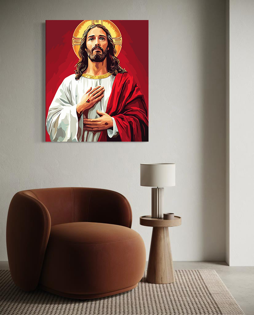 Set Pictură pe numere – Isus Hristos 6282