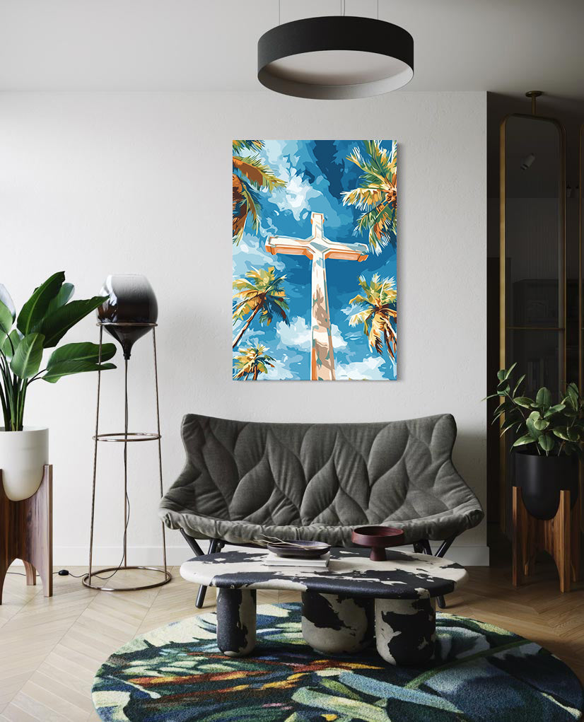 Set Pictură pe numere – Crucea Creștină 6284